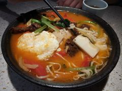 番茄牛肉煨面-东园小馆·早茶·淮扬小炒(三盛广场店)