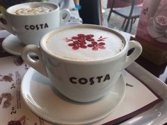 恋恋春风白桃卡布奇诺咖啡-COSTA COFFEE(昆城广场店)