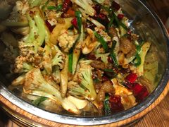 干锅花菜-炊烟小炒黄牛肉(中心印象城店)