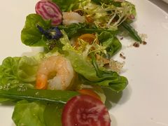 柳橙鲜虾佐三文鱼沙拉-王品牛排(杭州大厦店)