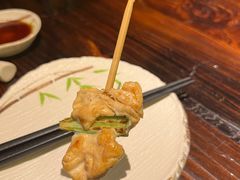 鸟鹏家鸡腿肉加葱-鸟鹏烧鸟居酒屋(熙龙湾店)