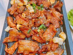 炉火烤五花肉-吕氏疙瘩汤·海鲜新鲁菜(凯德mall新都心店)