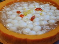 南瓜酒酿圆子-玫瑰厅上海菜(兴国路店)