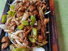 顶级铁板黑椒牛柳-桃子餐厅·天津菜(红星路直营店)