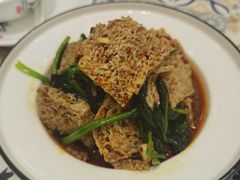 菠菜拌面筋-阿拉丁新疆风味餐厅·清真(罗廊巷店)
