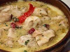 鳕鱼下颌肉配橄榄油蒜蓉土豆泥-Carmen卡门西班牙餐厅