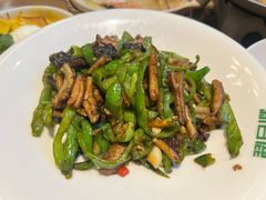 青椒鳝丝-新白鹿餐厅(城西银泰城店)