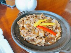 茄子肥牛煲-蜈支洲岛珊瑚酒店临海阁中餐厅