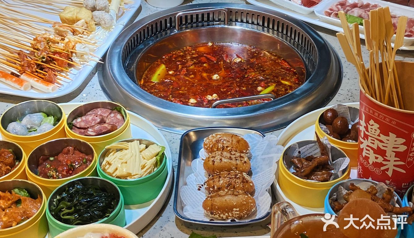 这家火锅店的红糖糍粑简直天花板！