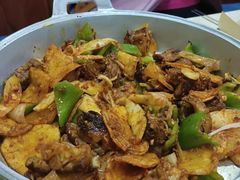-尕有炕锅烤羊肉