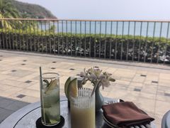 -日落吧·海景咖啡厅·餐酒吧·鸡尾酒·下午茶·乐队表演·浪漫夕阳·三亚文华东方酒店