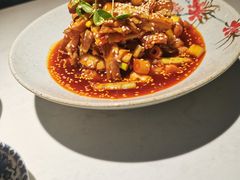 红油竹笋凉拌鸡-院8里·小聚园老川菜(九眼桥店)