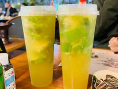 暴打苦瓜柠檬茶-蚝老板海鲜烧烤大排档(码头店)