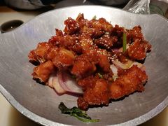 蒜香蜜汁排骨-绿茶餐厅(领展购物广场·中关村店)