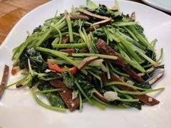 鸭板菜炒香干-徽州美食(三十年老店)