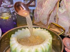 -得意咚瓜·顺德鱼生·冬瓜盅火锅