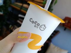 焦糖茶拿铁-CoCo都可(西安路民勇店)