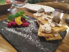 栗子奶油千层派-CRAZYONES西班牙海鲜饭(日月光店)