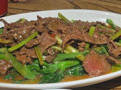 芥菜炒牛肉-潮中人·潮州菜(益乐路店)