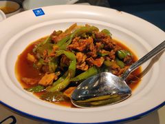 招牌辣椒炒肉-兰湘子·湘菜小炒(济南领秀城店)