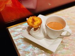 奶茶配蛋挞-8餐厅(新葡京酒店)