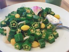 百合白果秋葵-唐廊烤鸭店(工体店)