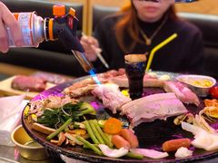 海盐黑猪五花肉-豚豚家돈돈가韩国锅盖烤肉(新北万达店)