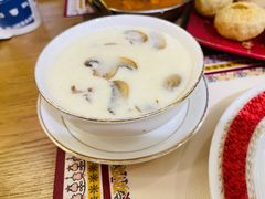 香浓蘑菇鸡汤-食彩美印度特色美食餐厅·印度料理