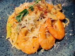 芝士蘑菇鲜虾意大利面-BE BRIGHT KITCHEN(正佳广场店)