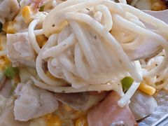 法式牛肝菌白汁培根意面-达美乐比萨(东高地店)
