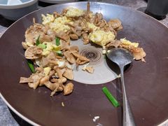 白蘑炒柴鸡蛋-新乾隆酒楼(帝景园店)