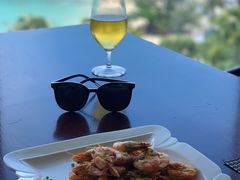 咸蛋黄海中虾-蜈支洲岛珊瑚酒店临海阁中餐厅