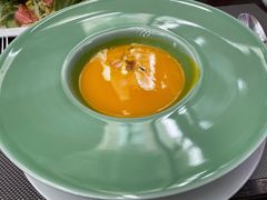 香草南瓜汤-花园饭店-西餐厅