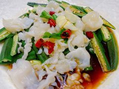 热炝蚌片捞秋葵-四季暖堂·融合江浙菜(N1955创业园店)