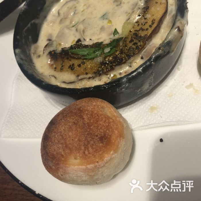 芝士焗蘑菇蘸酱