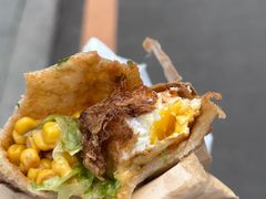 -小红车炸蛋葱油饼