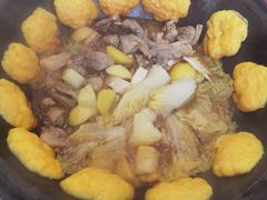 -粘豆包柴火铁锅炖