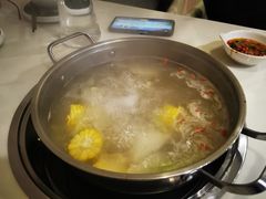 牛骨清汤锅底-三头牛·潮汕牛肉生蚝火锅 (夏湾店)