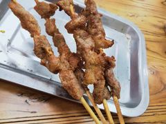 现烤羊肉串-清真西北风味餐厅