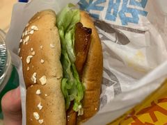 果木香风味火烤鸡腿堡-汉堡王(定州大世界店)