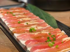 调味猪五花-九田家黑牛烤肉料理(无锡T12店)