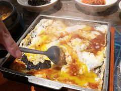 石板鸡蛋-朴大人炭烤·韩国料理(奥帆中心海尔洲际店)