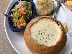 coastal clam chowder soup-RED LOBSTER(dubai mall)