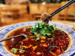 水煮牛肉、鱼肉-德胜轩正宗顺德菜(宝安沙井会展中心店)