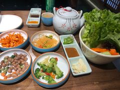 -明洞阿姨·韩式酱蟹烤肉·创意料理(三元桥店)