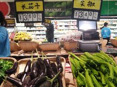 自助取餐区-盒马鲜生(红莲店)