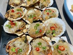 蒜蓉粉丝烤扇贝-大京园海鲜烧烤(东城路店)