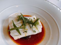 蒸银鳕鱼-Jean Georges