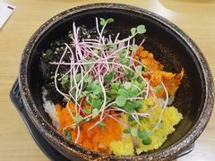 石锅鱼籽拌饭-海兰江石锅饭(水上店)