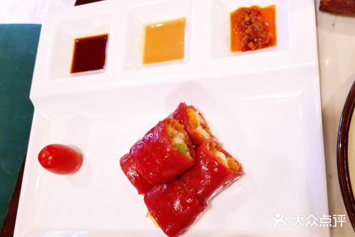 悦满楼·西关名点·湛江名菜(航空综合大厦店)招牌明虾红米肠图片
